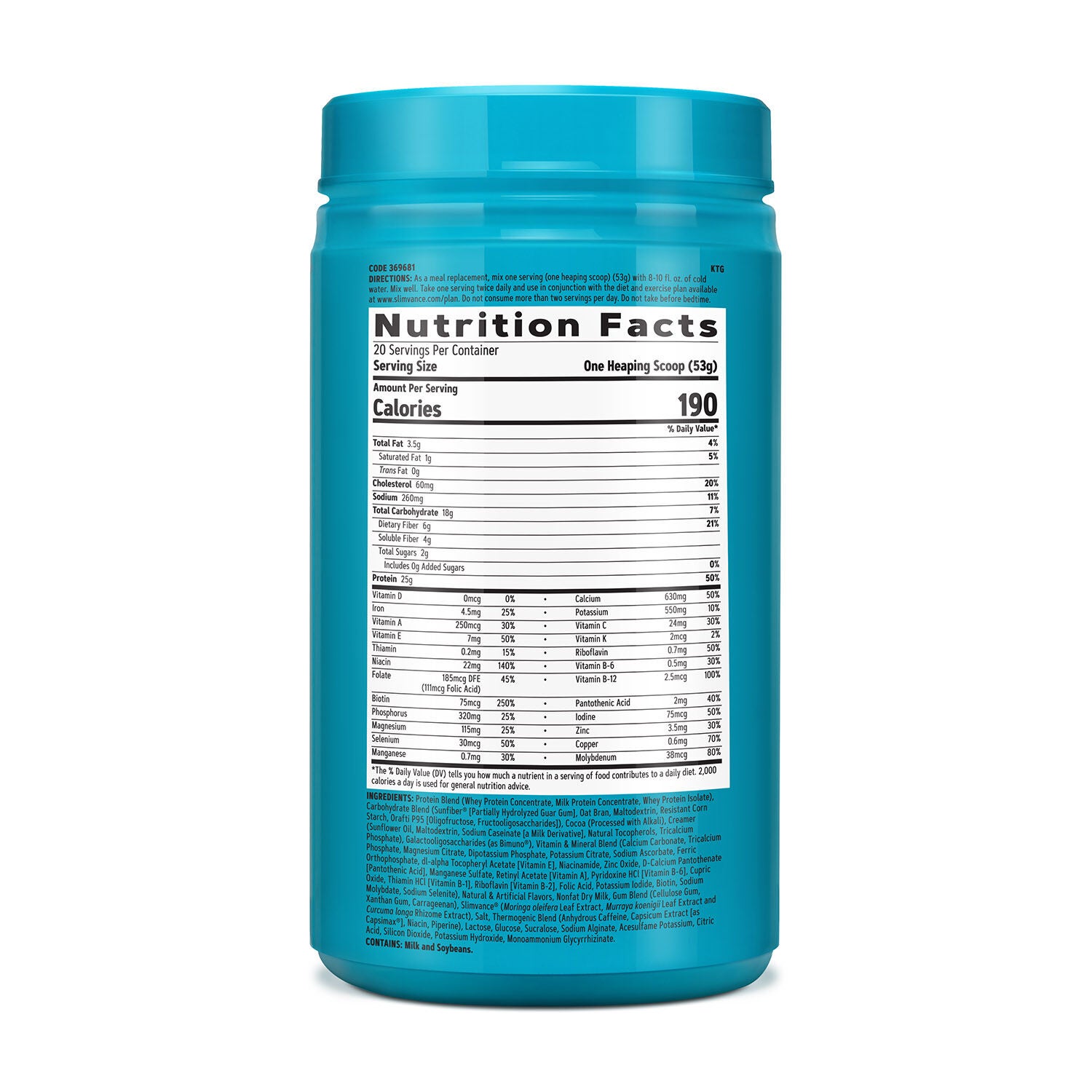 Lean Shake&trade; + Slimvance&reg; Stim